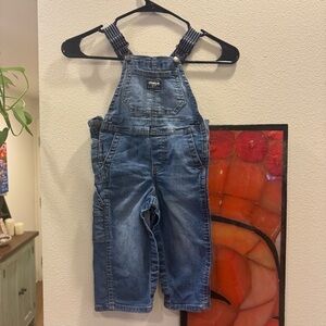 OshKosh B'gosh Blue Denim Overalls for Kids